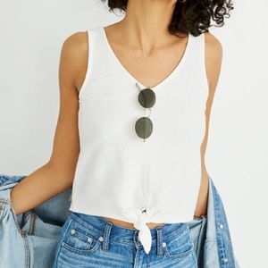 Madewell Tie-Front Top